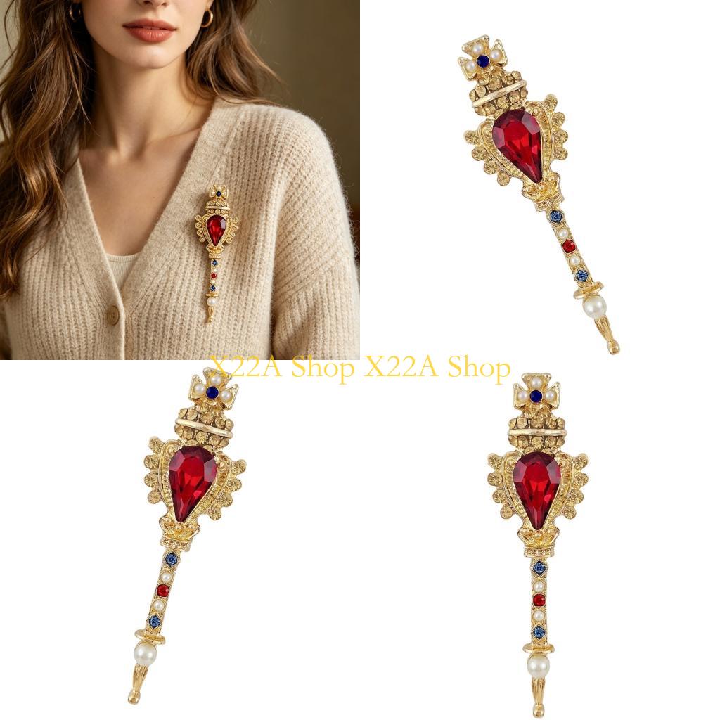 Formal Wear Jewelry For Women - Broche varita mágica retro único con