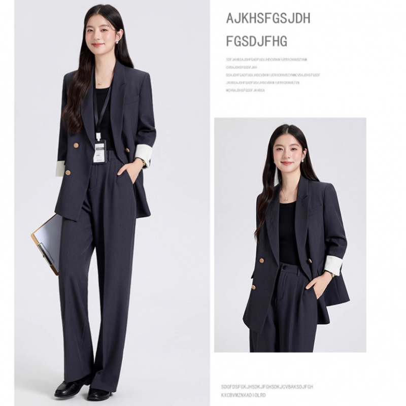 Women Formal Wear For Interview - Conjunto de Traje para Mujer para