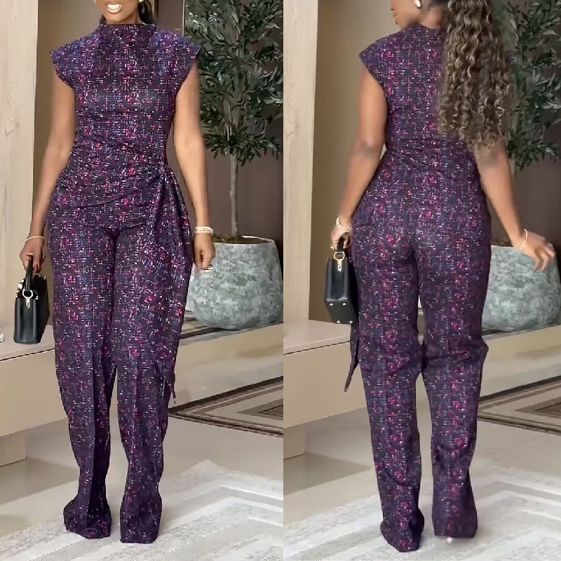 Women'S Formal Wear Pants - Elegante Conjunto de 2 Piezas con