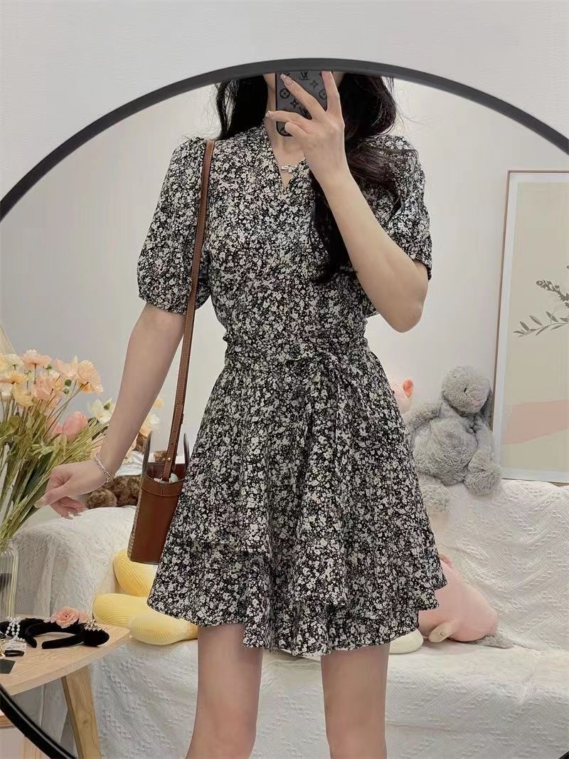 Wrap Dress Work - Little daisy-vestidos ajustados para mujer, túnica