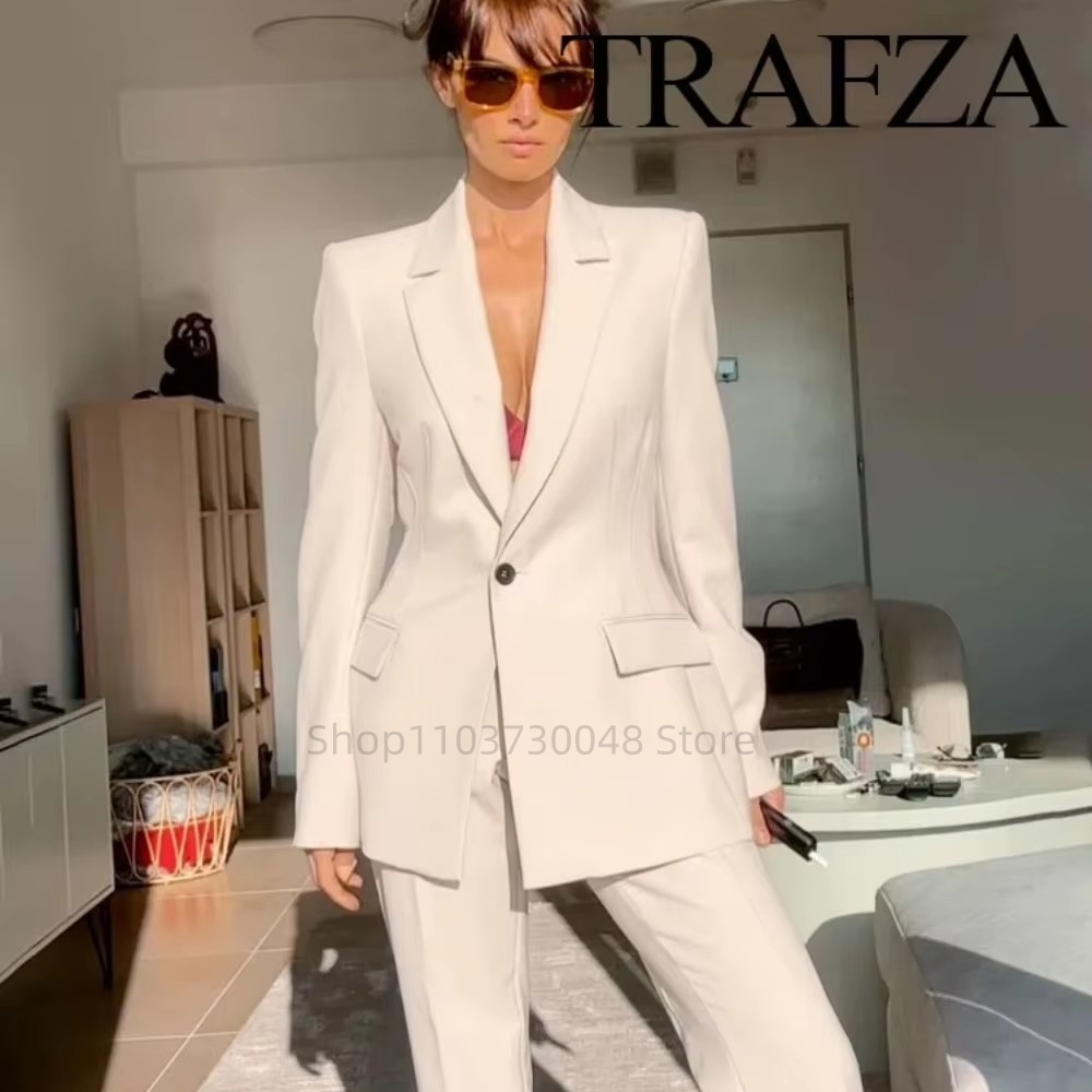 Women'S Formal Wear Pants - Traje de Blazer y Pantalón para