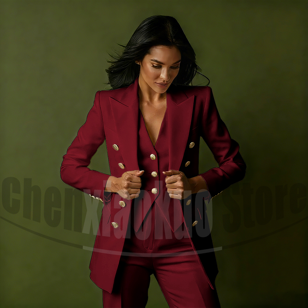 Conjunto de traje de tres piez - Women'S Office Formal Wear For Ladies reseña y precio