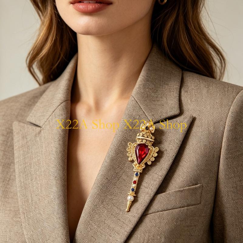 Broche varita mágica retro úni - Formal Wear Jewelry For Women reseña y precio