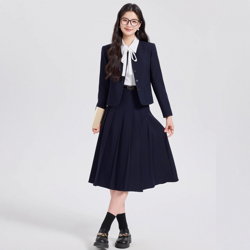 Conjunto de traje corto gris p - Women Formal Wear For Interview reseña y precio