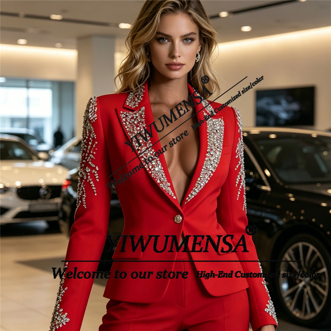 Trajes de Lujo para Mujer, Con - Women'S Formal Wear Pants reseña y precio