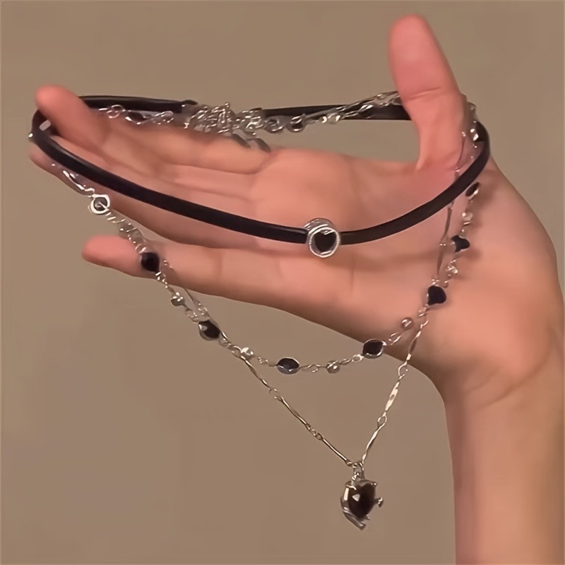 Collar gótico en capas con for - Formal Wear Jewelry For Women reseña y precio