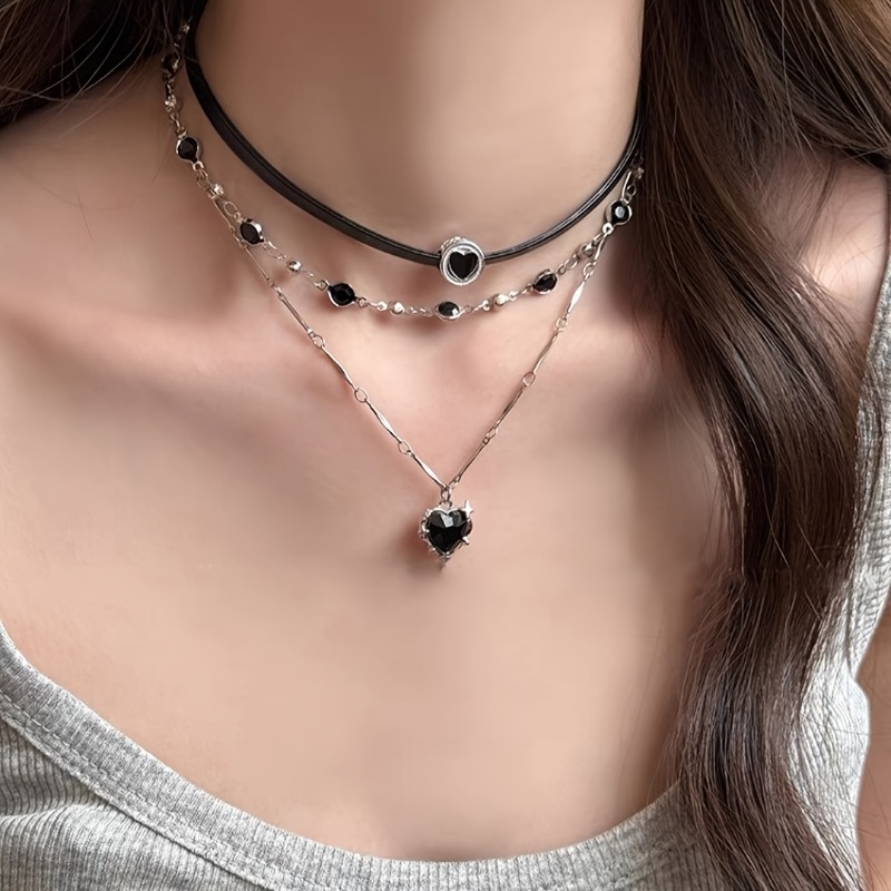 Collar gótico en capas con for - Formal Wear Jewelry For Women reseña y precio