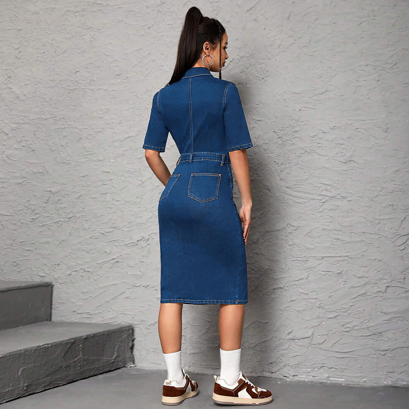 Vestido largo de mujer con cue - Wrap Dress Work reseña y precio