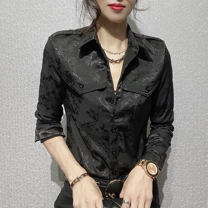 Blusa holgada de manga larga c - Women'S Office Formal Wear For Ladies reseña y precio