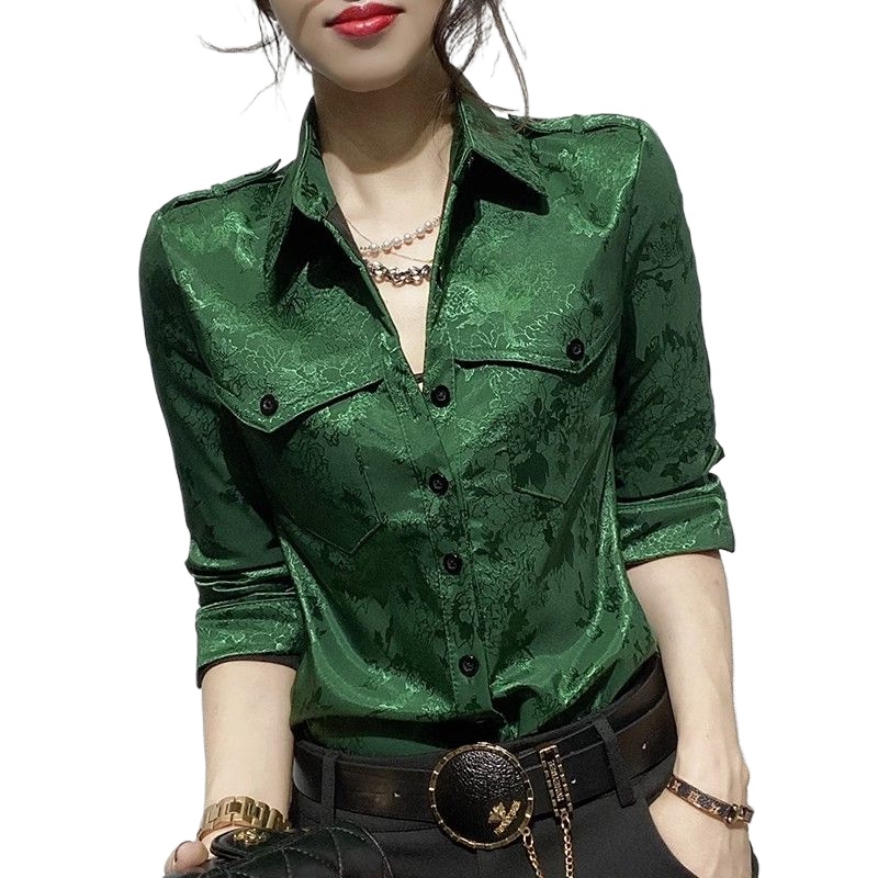 Blusa holgada de manga larga c - Women'S Office Formal Wear For Ladies reseña y precio