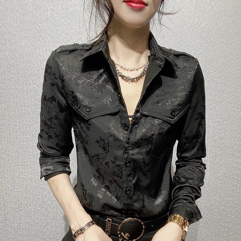 Blusa holgada de manga larga c - Women'S Office Formal Wear For Ladies reseña y precio