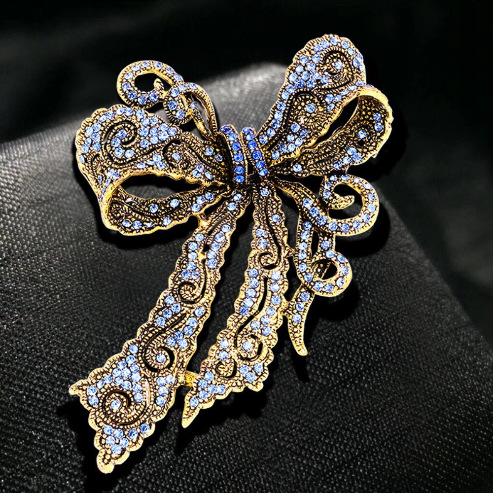 Broche Vintage en Forma de Laz - Formal Wear Jewelry For Women reseña y precio