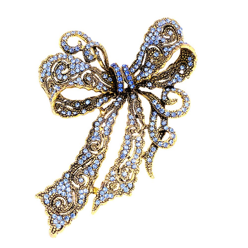 Broche Vintage en Forma de Laz - Formal Wear Jewelry For Women reseña y precio