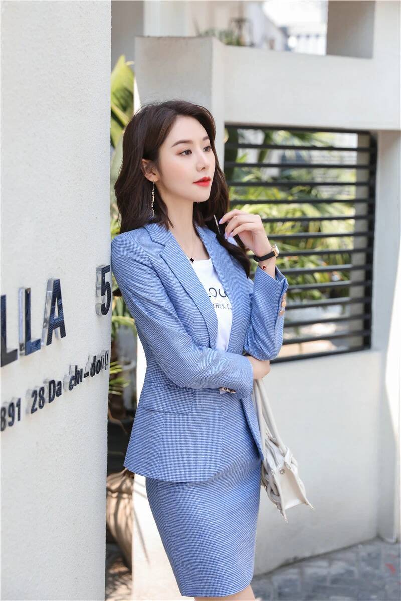 Novelty Green Uniform Designs  - Women Formal Wear For Interview reseña y precio