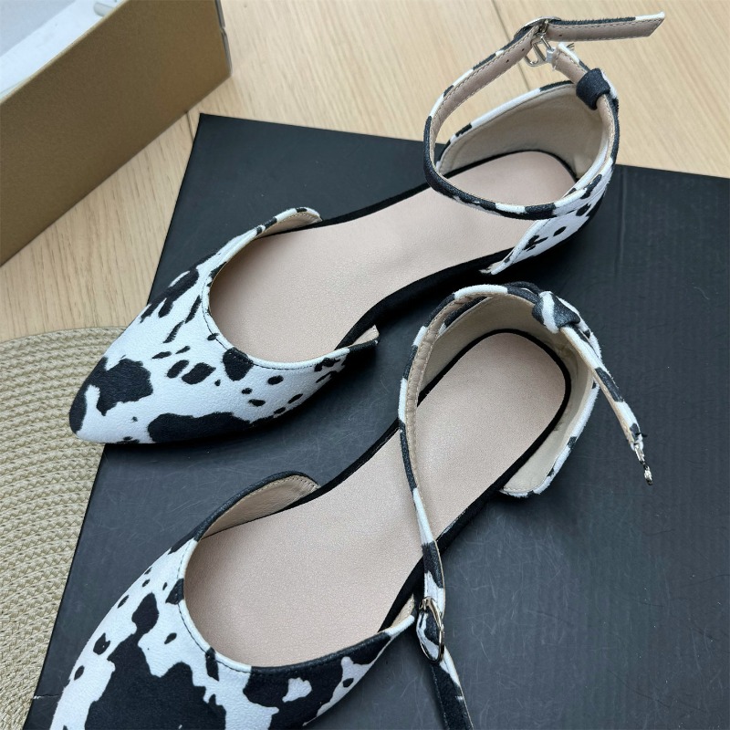 Zapatos Planos de Ante con Est - Wrap Dress Work reseña y precio