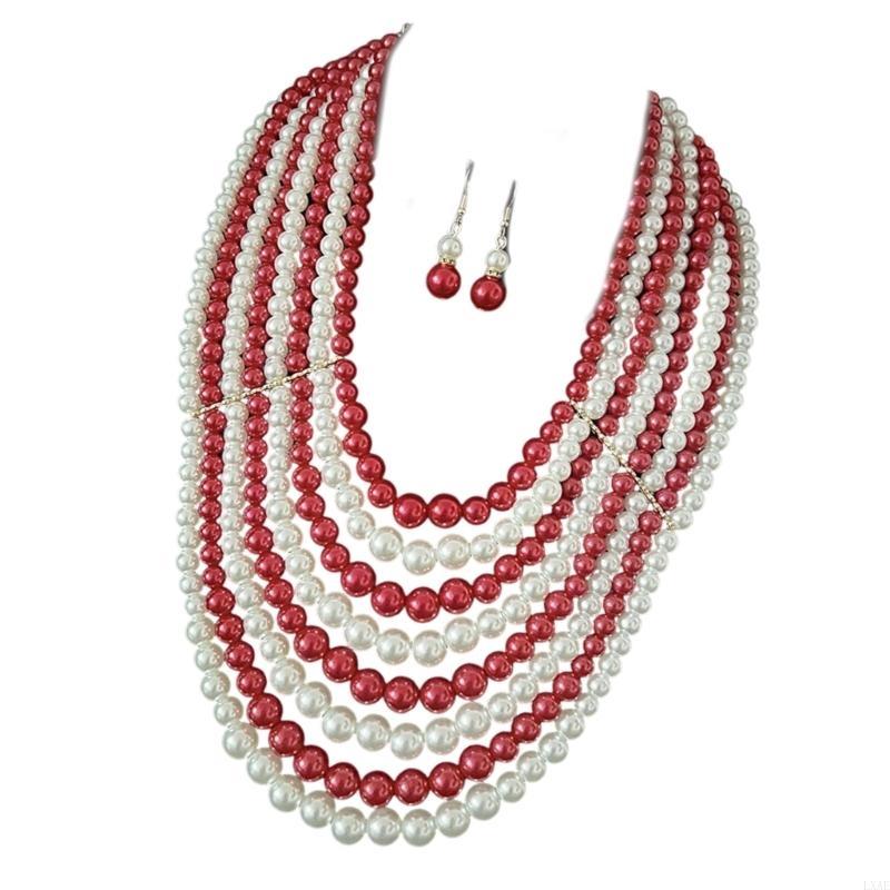 Sofisticado collar perlas imit - Formal Wear Jewelry For Women reseña y precio