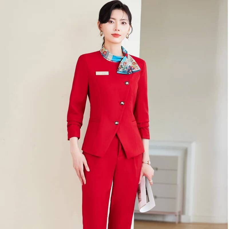 Trajes de pantalón de talla gr - Women Formal Wear For Interview reseña y precio