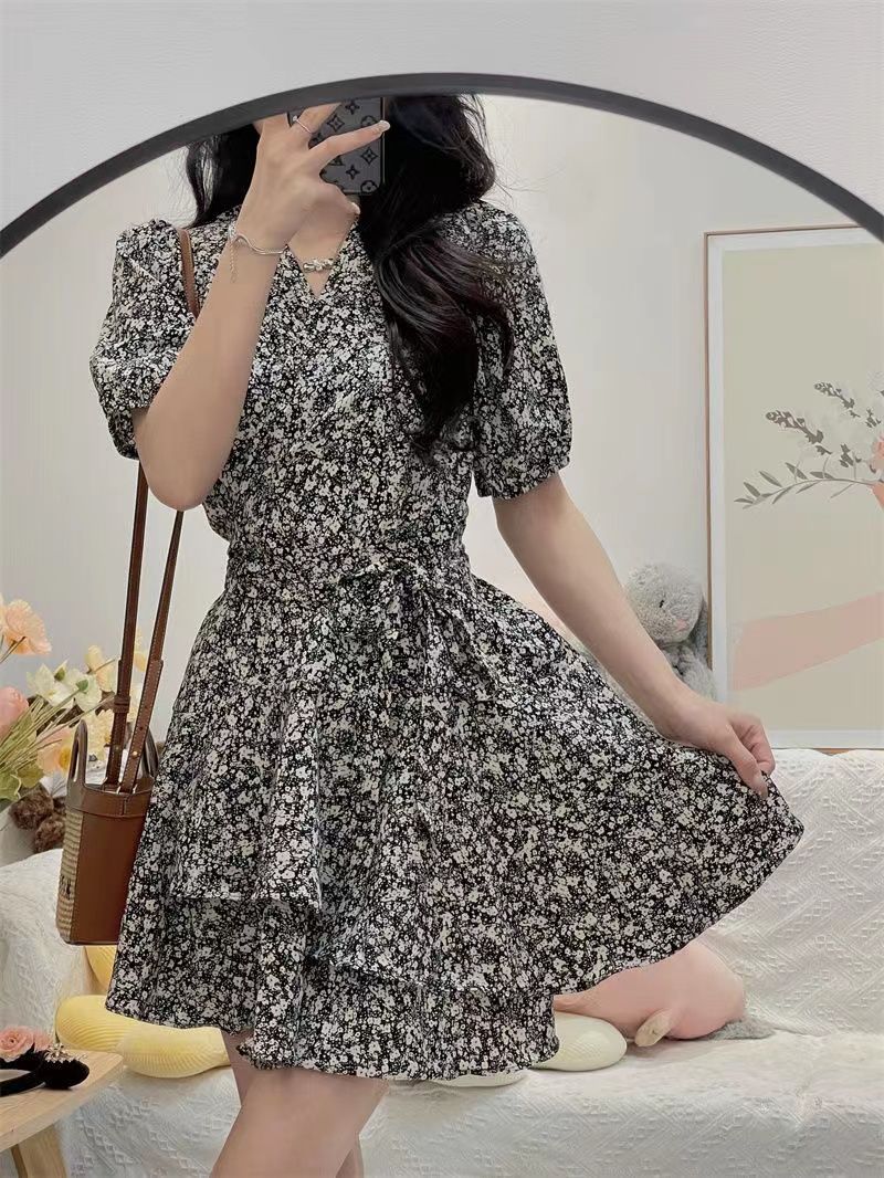 Little daisy-vestidos ajustado - Wrap Dress Work reseña y precio