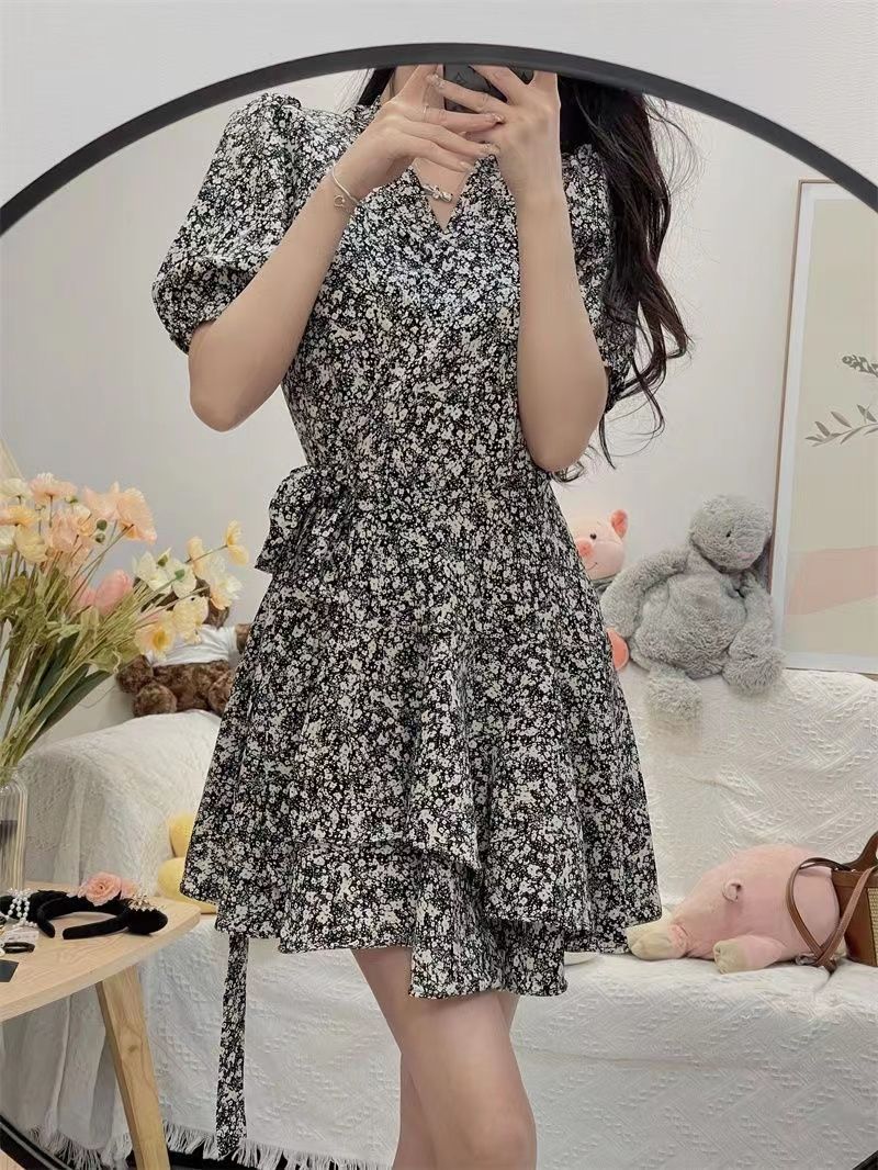 Little daisy-vestidos ajustado - Wrap Dress Work reseña y precio