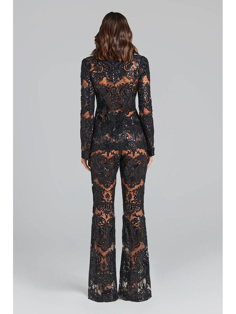Conjunto de Traje de Diseñador - Women'S Formal Wear Pants reseña y precio