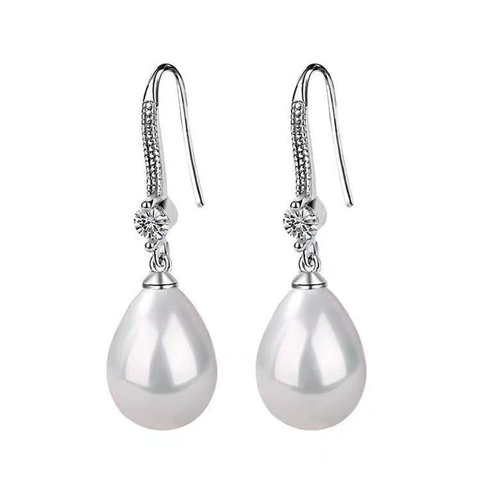 Pendientes de perlas de imitac - Formal Wear Jewelry For Women reseña y precio