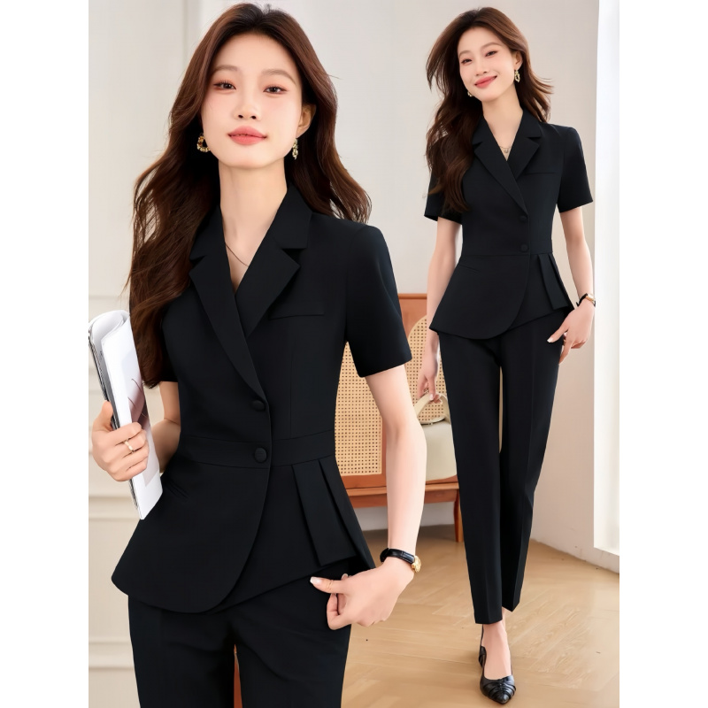 Traje profesional delgado azul - Formal Wear Jewelry For Women reseña y precio